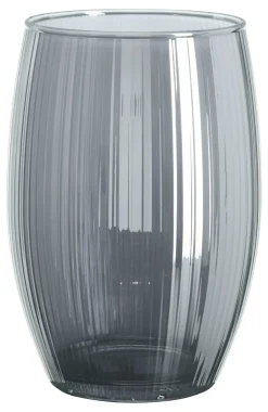 Windlicht Elysia | 14 x 14 x 20 cm | silber glänzend