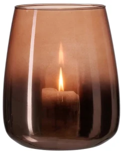 Windlicht Gloria | 19 x 19 x 23 cm | rose