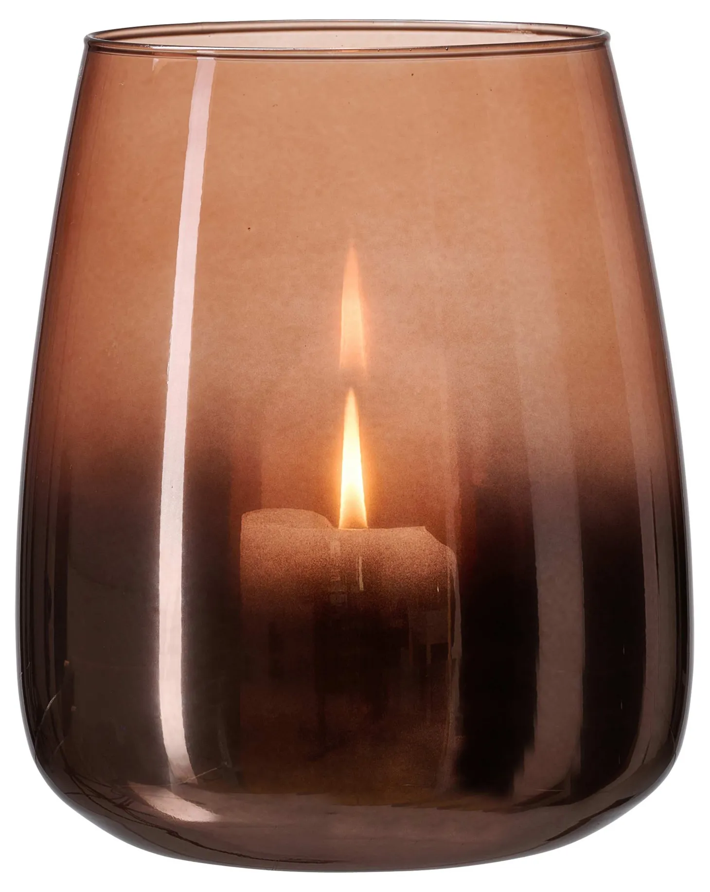 Windlicht Gloria | 19 x 19 x 23 cm | rose