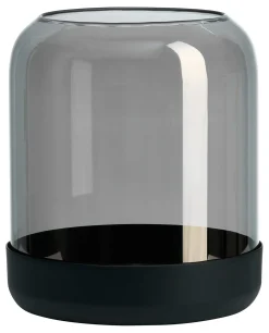 Windlicht Rocco | 16,5 x 16,5 x 17 cm | schwarz